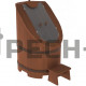 Фитобочка со стеклом Bentwood "Премиум" крашеная (вишня)