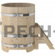 Купель овальная для бани и сауны Bentwood из кедра "Стандарт" (ШхД=0,76х1,16 м)