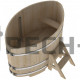 Купель овальная для бани и сауны Bentwood из кедра "Стандарт" (ШхД=1,02х1,68 м)