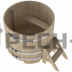Купель круглая для бани и сауны Bentwood из кедра "Стандарт" (d=1,17)