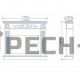 Каминокомплект Electrolux Noce 25 с очагом EFP/P - 2520LS