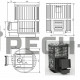 Печь для бани Grill-D Leo 240 long black