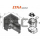 Дровяная печь для бани Etna (Этна) Кратер 18 (ДТ-4)