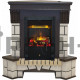 Каминокомплект RealFlame Stone New (угловой) с очагом 3D Volcano