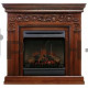 Каминокомплект Dimplex Athena (темный дуб) с очагом Optiflame Gannon
