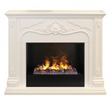 Каминокомплект RealFlame Victoria с очагом 3D Cassette 630 (чёрная вставка)