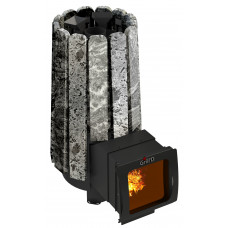 Печь для бани Grill-D Cometa 180 Vega Long Window Max Stone