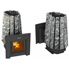 Печь для бани Grill-D Cometa 350 Vega Window Max Stone
