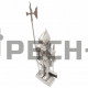 Каминный набор Ragar D98051AS рыцарь (большой), серебро