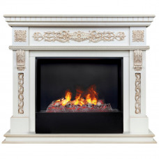 Каминокомплект RealFlame Estella с очагом 3D Cassette 630 (чёрная вставка)