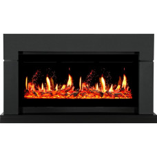 Каминокомплект Royal Flame Lindos серый графит с очагом 5D V-ART 40