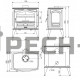 Печь-камин Везувий SV-16