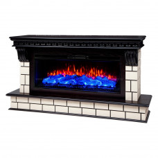 Каминокомплект RealFlame Стоун (Stone) 45 с очагом Joker 45 Молочный (WT-582)