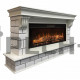 Каминокомплект RealFlame Стоун (Stone) 45 с очагом Joker 45 Молочный (WT-582)
