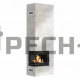 Мраморный камин PECH-24 угловой с топкой SIMPLE/M/S/BS в деревянный дом Черновая - Левая