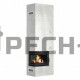 Мраморный камин PECH-24 угловой с топкой SIMPLE/M/S/BS в деревянный дом Черновая - Левая