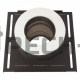 Площадка монтажная Везувий BLACK (AISI 430/1,0мм, Keralux) Ø 150/250 мм