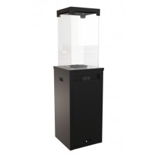Газовый камин Kratki PATIO/LIGHT с ручным управлением Черный