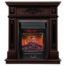 Каминокомплект RealFlame Николь (Lilian) с очагом Majestic Lux BL RC Орех (DN-F817)
