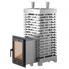 Дровяная печь для бани Aston 30 INOX (320М) Long