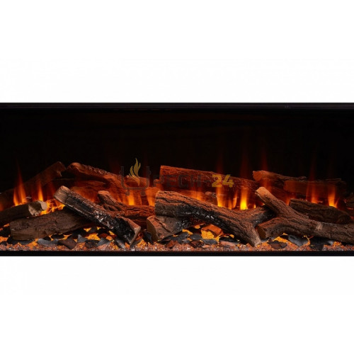Электрический очаг British Fires New Forest 1200 Signature logs (керамические дрова)