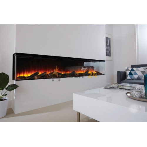 Электрический очаг British Fires New Forest 2400 Signature logs (керамические дрова)