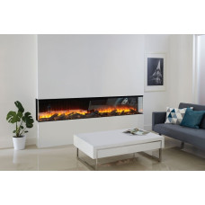 Электрический очаг British Fires New Forest 2400 Signature logs (керамические дрова)