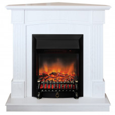 Каминокомплект RealFlame Альфа (Andrea) Corner с очагом Fobos Lux BL RC (угловой)