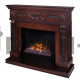 Каминокомплект RealFlame Малага (Corsica Lux) с очагом 3D Cassette 630 (чёрная вставка) Античный дуб (AO-215)