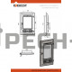 Каминная дверца Эверест 310 (антрацит)