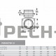 Промежуточный опорный элемент Schiedel Permeter 25 (⌀ 250/300 мм)